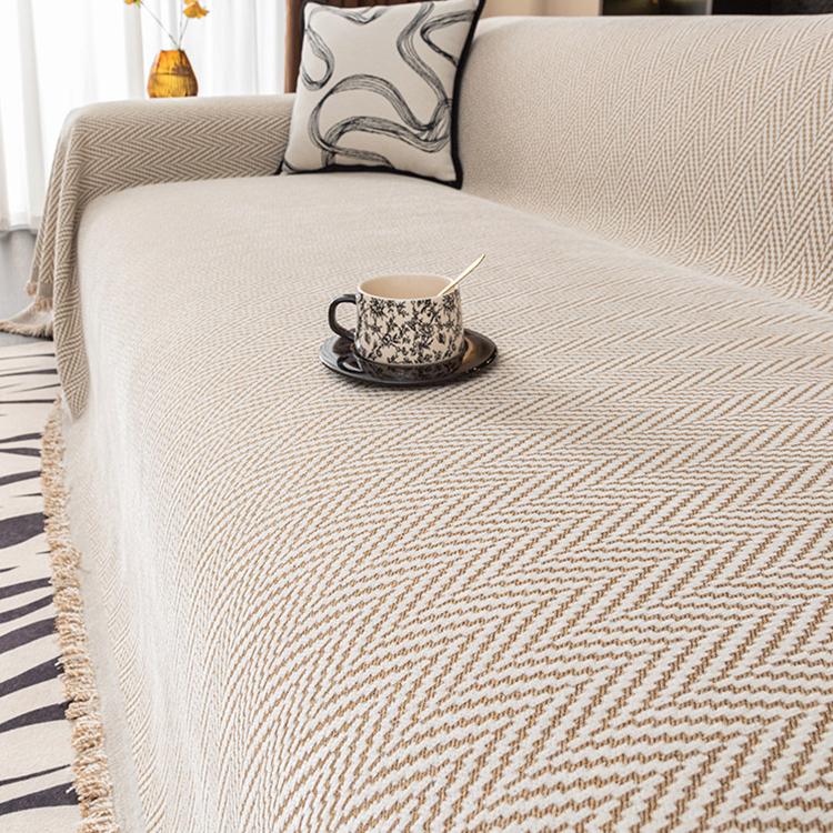 Chenille couch cover product view 3