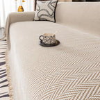 Chenille couch cover product view 3