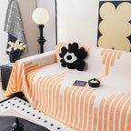 Orange Ice Silk couch cover variant