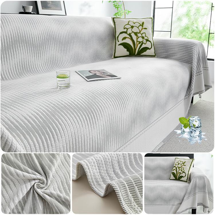 Gray Ice Silk couch cover variant