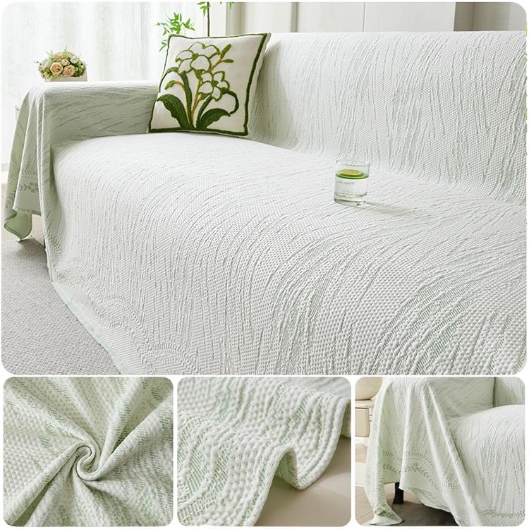 Green Ice Silk couch cover variant