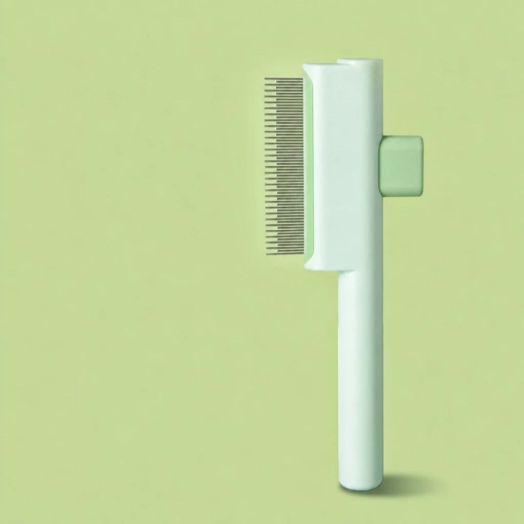 Self-Cleaning Pet Grooming Comb for Cats and Dogs