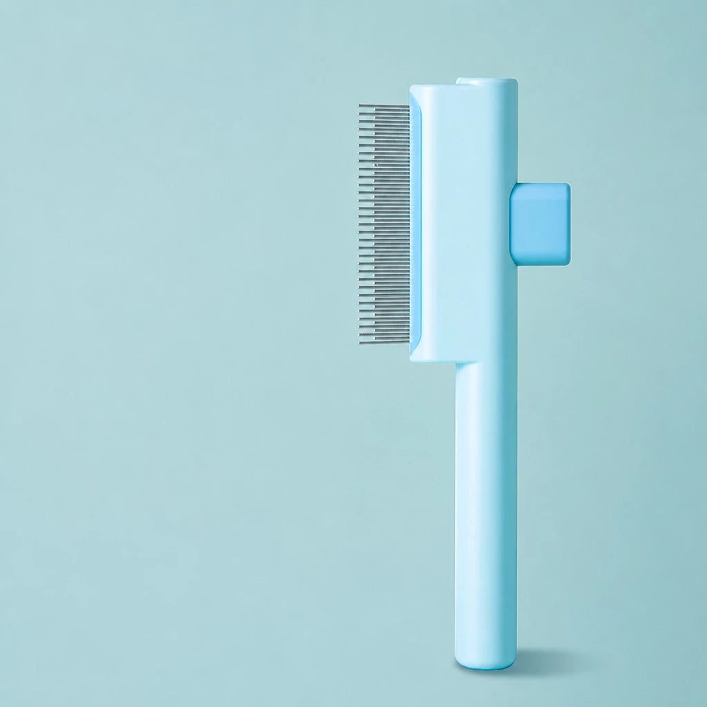 Self-Cleaning Pet Grooming Comb for Cats and Dogs