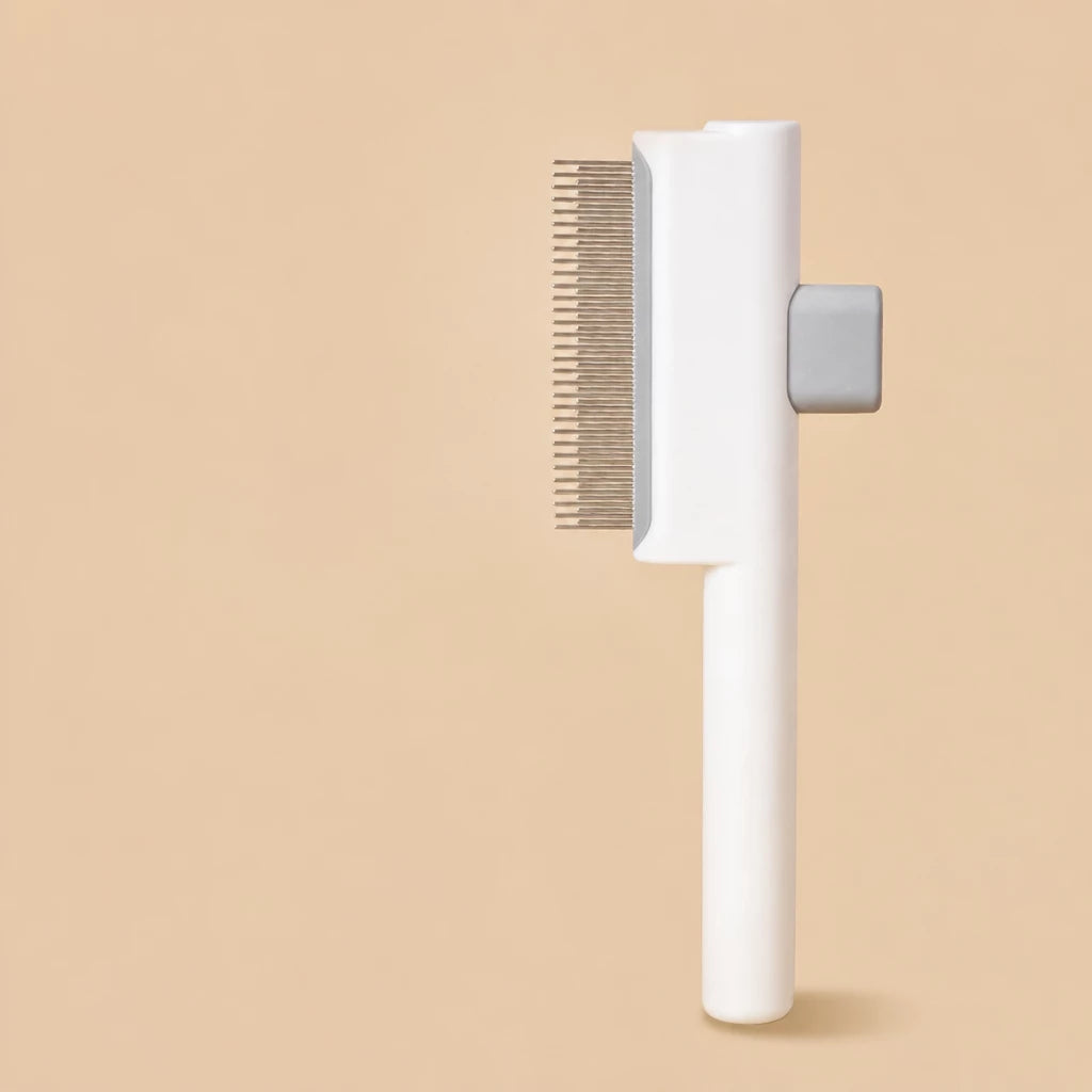 Self-Cleaning Pet Grooming Comb for Cats and Dogs