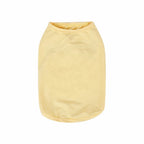 Summer Print Mesh Dog Tank Top for Small Dogs - M / Yellow