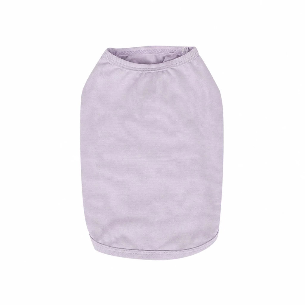 Summer Print Mesh Dog Tank Top for Small Dogs - S / Purple