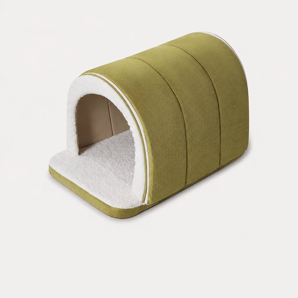 Green arched cave bed L option