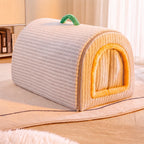Enclosed Plush Pet House — style view