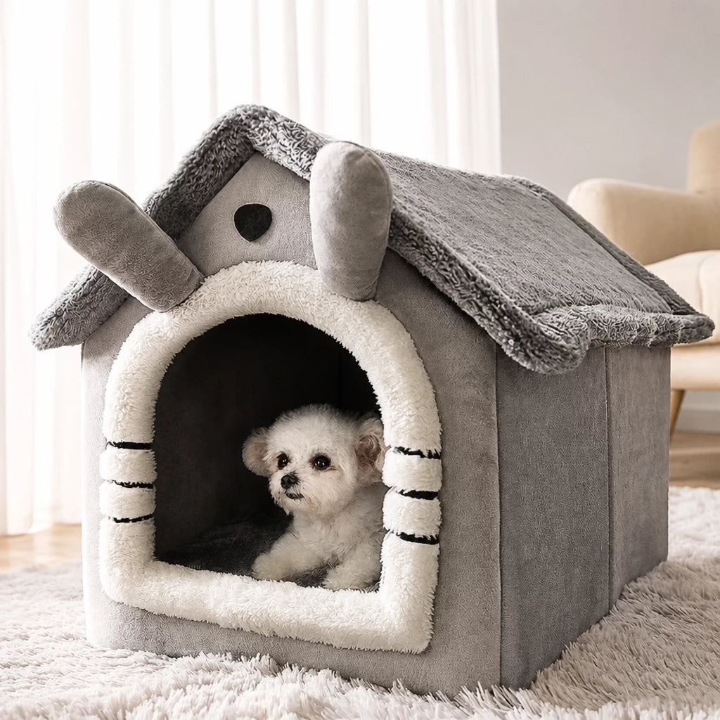 Bear-Ear Pet House — style view