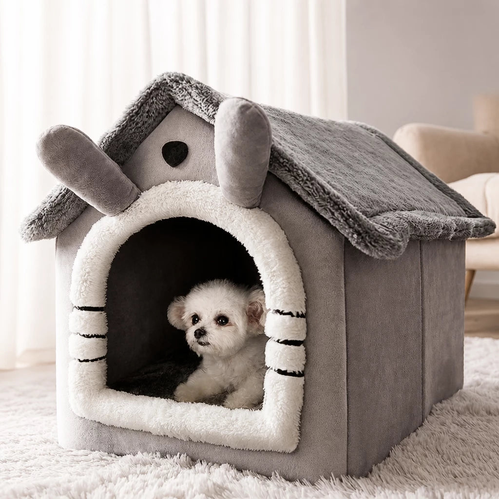 Bear-Ear Pet House — style view