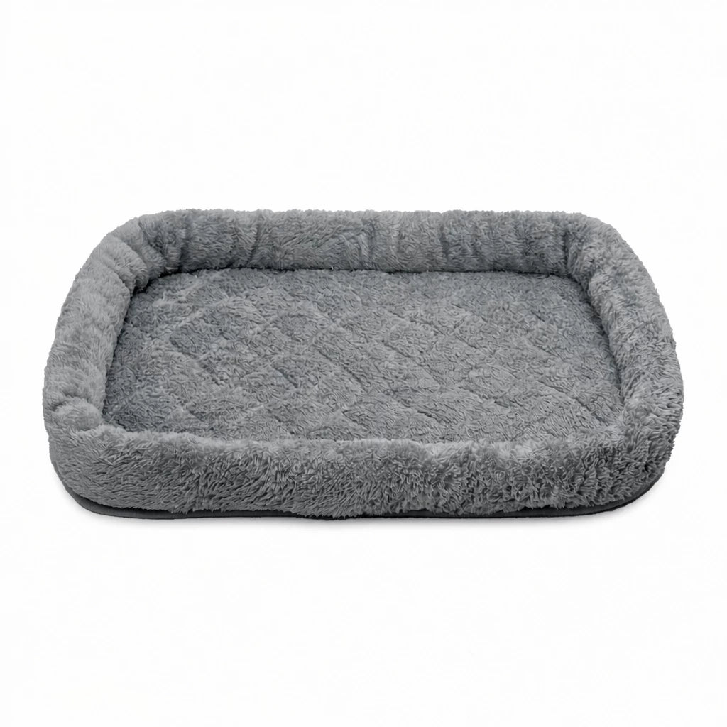 Quilted Plush Pet Bed — style view