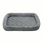 Quilted Plush Pet Bed — style view