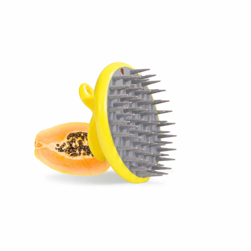TPE Pet Bath and Massage Brush — style view