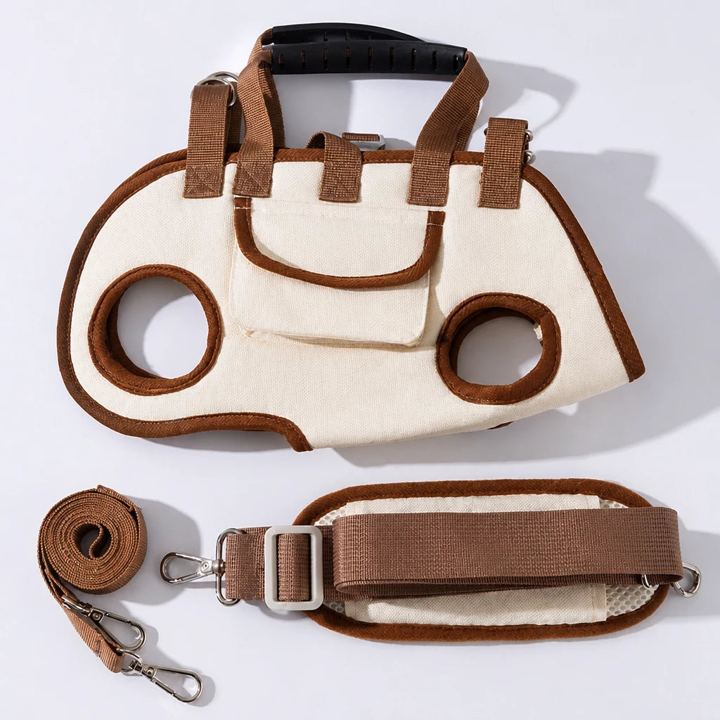 Horizontal Leg-Out Pet Carrier — style view