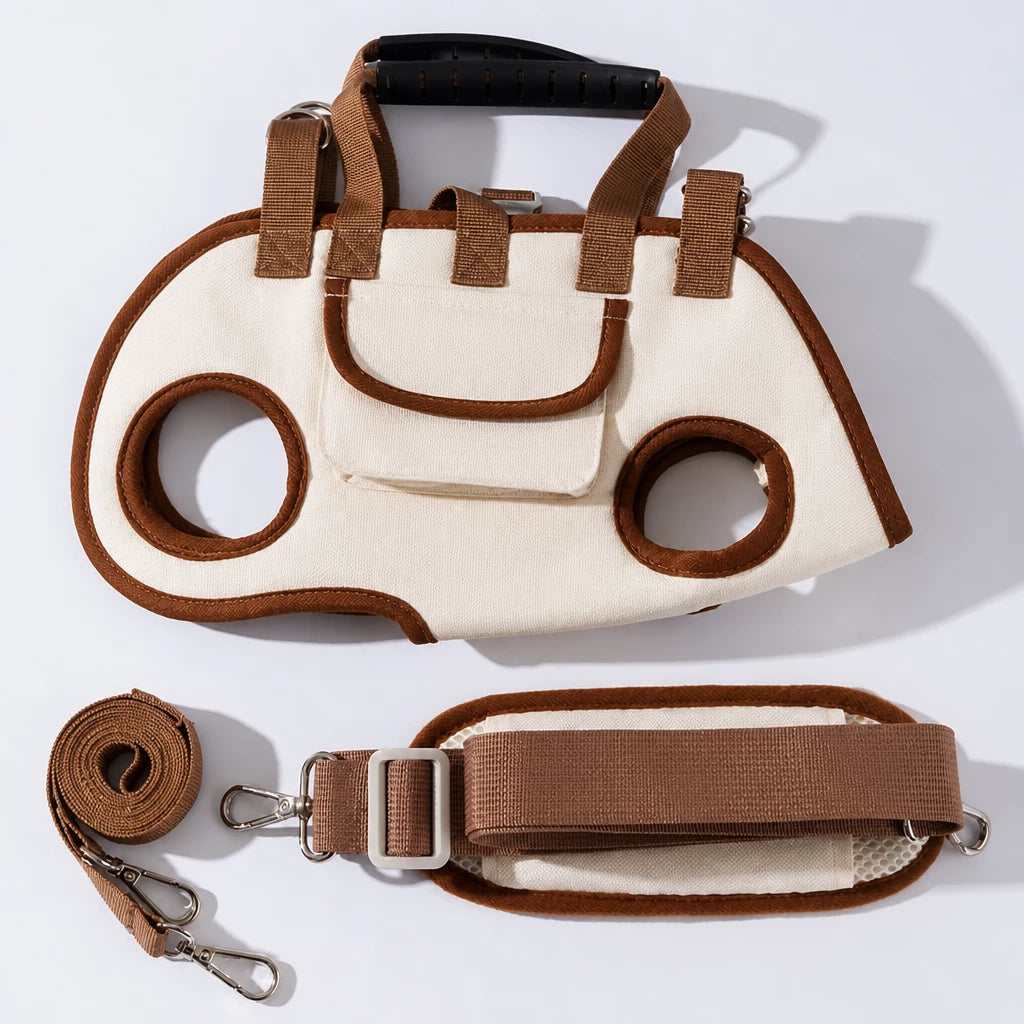 Horizontal Leg-Out Pet Carrier — style view