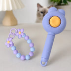 Self-Cleaning Pet Grooming Brush — style view