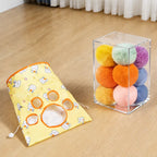 Cat Crinkle Tunnel and Hideaway Bag Toy
