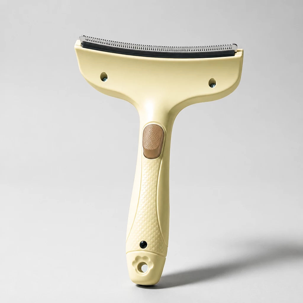 Stainless Steel Blade-Free Deshedding Comb for Cats & Dogs