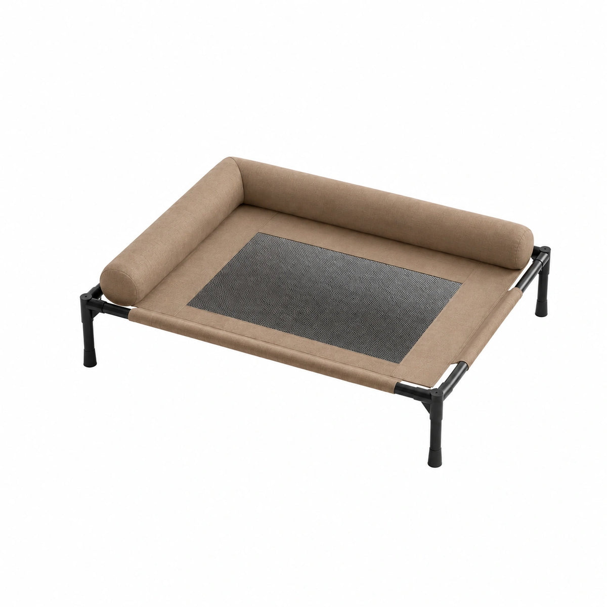 Elevated Pet Cot with Padded Bolsters pnzcws-8593