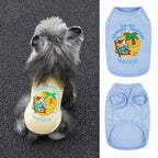 Summer Print Mesh Dog Tank Top for Small Dogs - product view