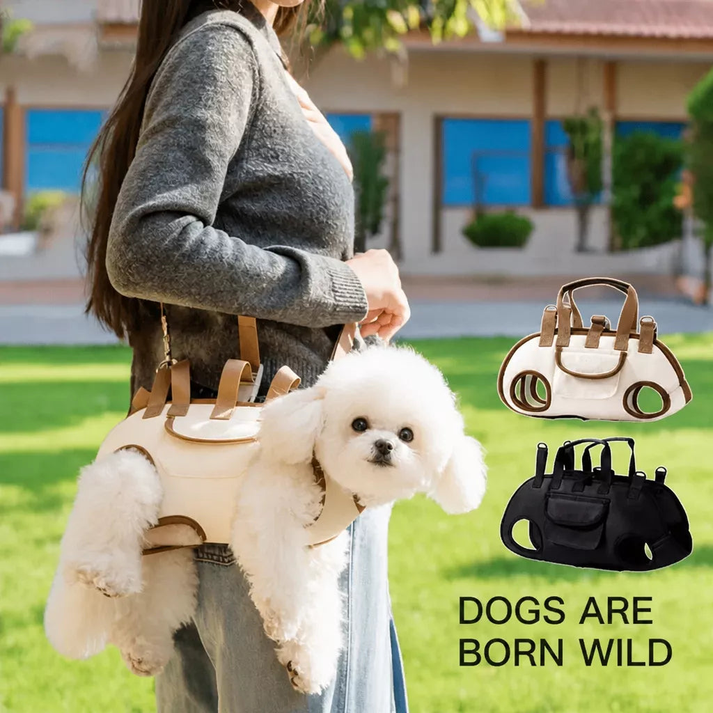 Horizontal Leg-Out Pet Carrier with Padded Shoulder Strap p-02178 Secondary image