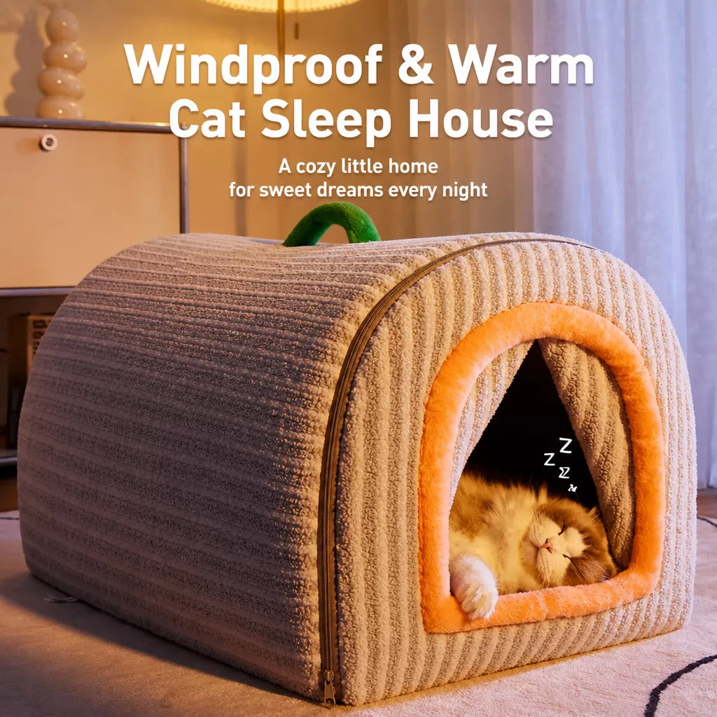 Enclosed Plush Pet House — design and construction details