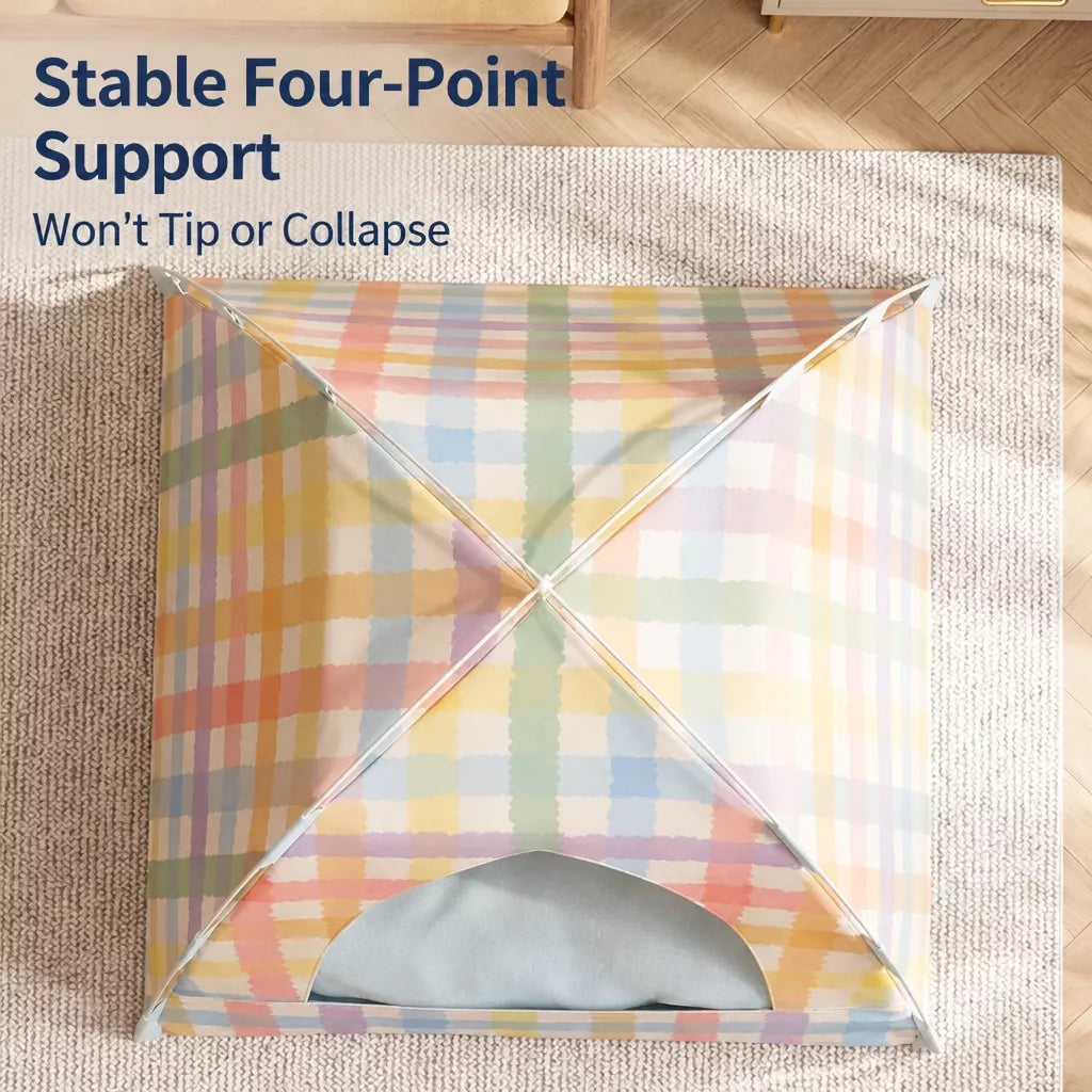 Semi-Enclosed Cat Tent Bed Secondary image