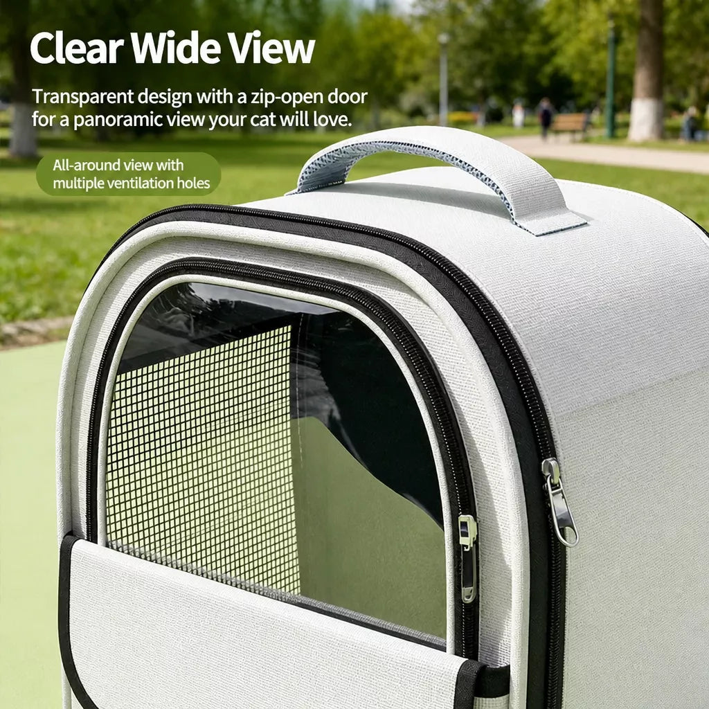 Mesh Cat Carrier Backpack — design and construction details