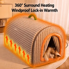 Enclosed Plush Pet House — design and construction details