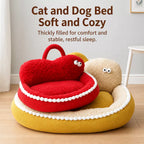 Corduroy Bolster Pet Bed — design and construction details