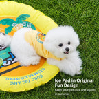 Summer Print Mesh Dog Tank Top for Small Dogs - product view