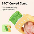 Shell Pet Grooming Comb — design and construction details