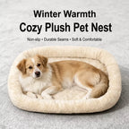 Quilted Plush Pet Bed — design and construction details