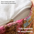 Zippered removable pet sofa cover