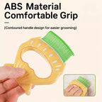 Shell Pet Grooming Comb — design and construction details