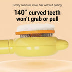 Long-Hair Pet Pin Brush for Cats and Dogs