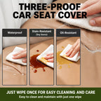 Faux Leather Pet Car Bed — design and construction details