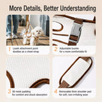 Horizontal Leg-Out Pet Carrier — design and construction details