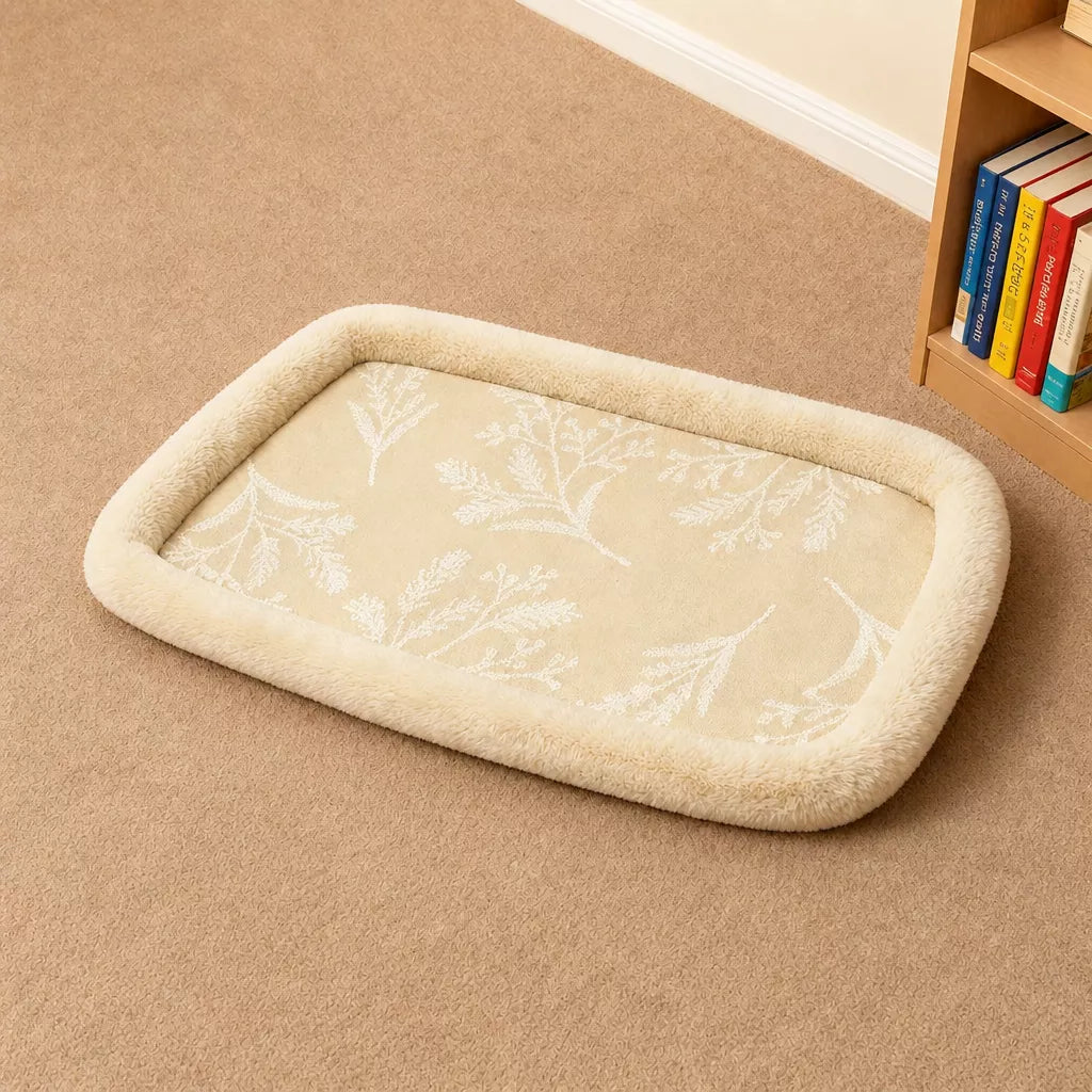 Quilted Plush Pet Bed — design and construction details