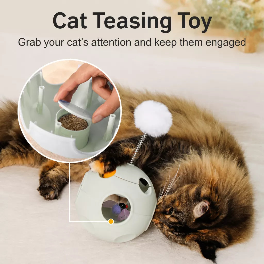 5-in-1 Planet Tumbler Cat Toy