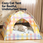 Semi-Enclosed Cat Tent Bed