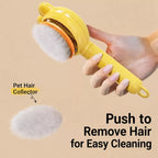 Long-Hair Pet Pin Brush for Cats and Dogs