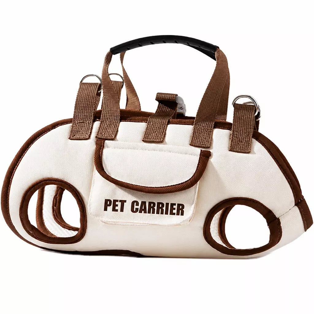 Horizontal Leg-Out Pet Carrier — design and construction details
