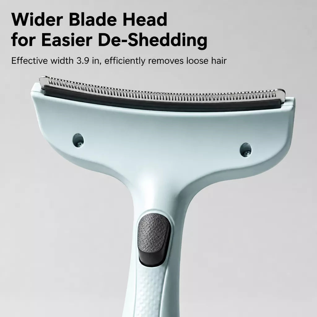 Stainless Steel Blade-Free Deshedding Comb for Cats & Dogs