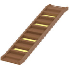 PawHut Foldable Dog Car Ramp with 10 Steps — extended ramp product view