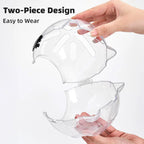 Transparent Cat Grooming Muzzle Helmet feature detail 5