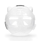 Transparent Cat Grooming Muzzle Helmet variant
