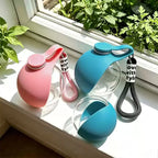 Collapsible Travel Pet Water Bowl with Strap feature detail 5