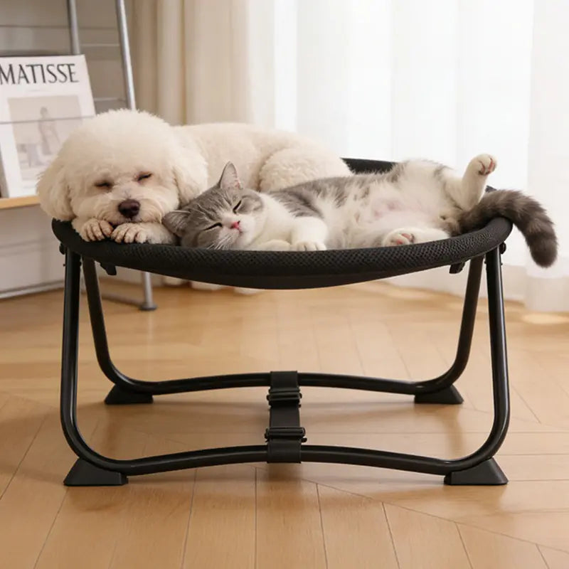 Foldable Elevated Cat Hammock Bed feature detail 4