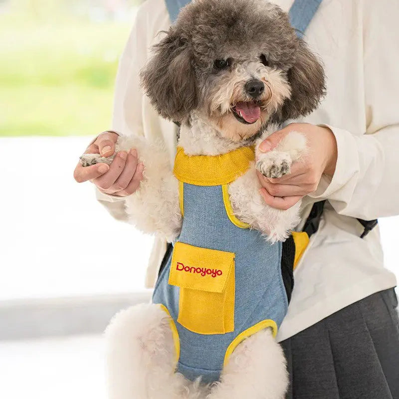 Adjustable Front Pet Carrier Vest feature detail 5